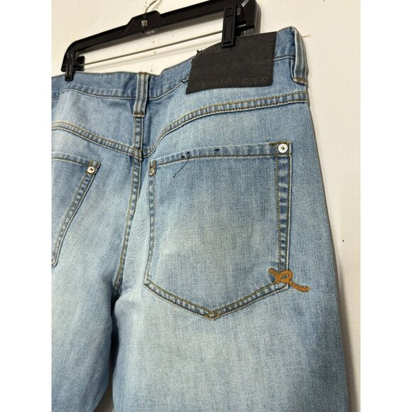 Vintage ROCAWEAR Mens Baggy Original Fit Jeans 38x34 Faded Wash Blue Denim 03877 - Picture 3 of 13